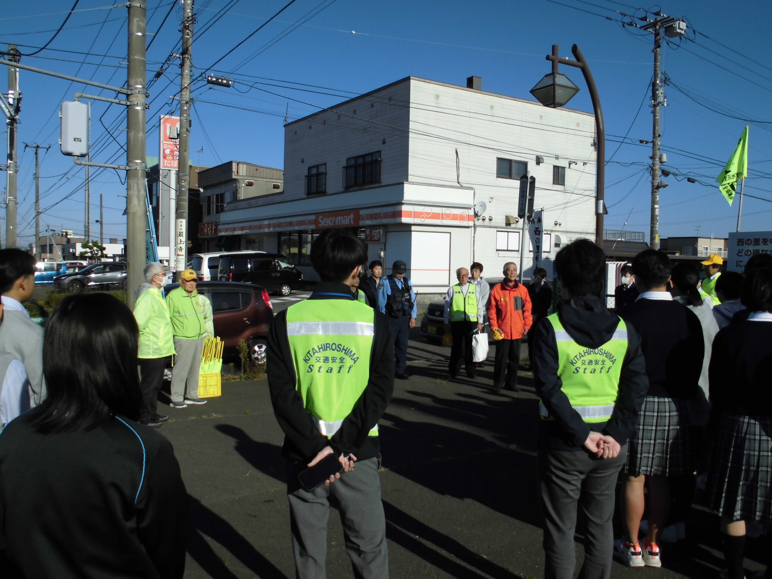 秋の交通安全該当啓発に参加しました