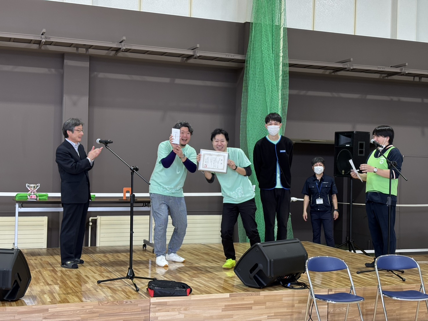 「地域交流スペースくるね」内覧会とボッチャ大会